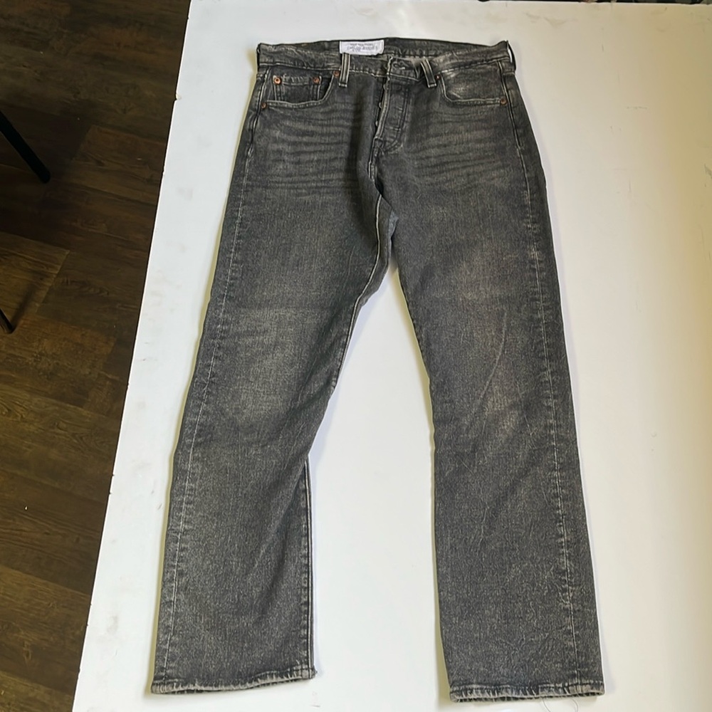 Levi's 501 button fly jeans, Black size 30 x 30